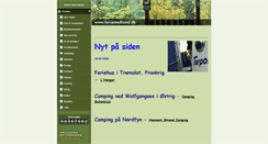 Desktop Screenshot of feriemedhund.dk