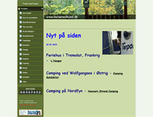 Tablet Screenshot of feriemedhund.dk
